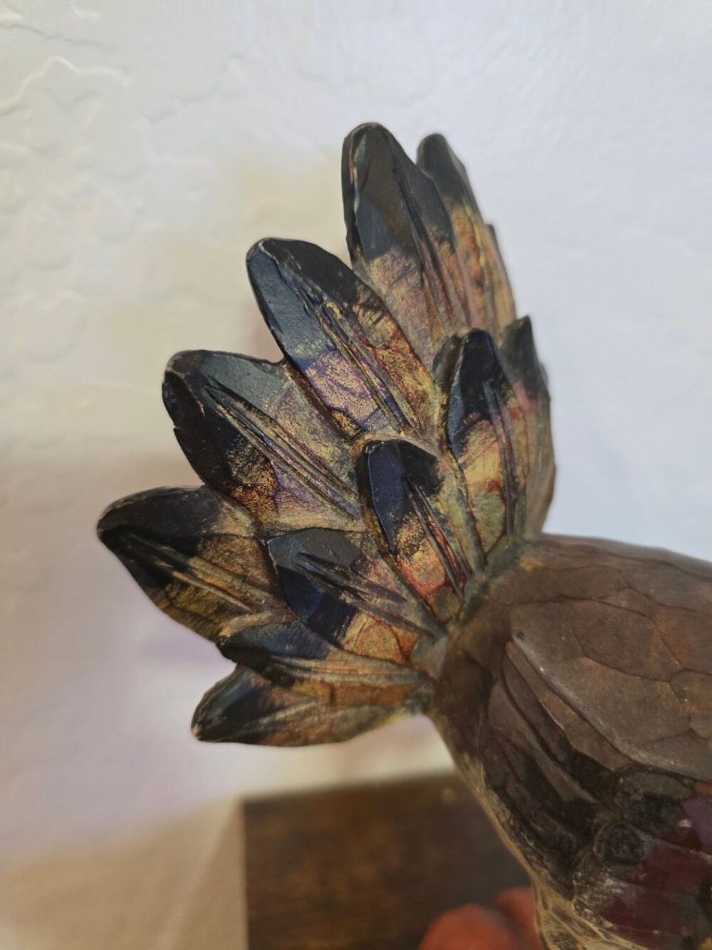 Set of 2 Turkey Figurines On Pumpkin Bases Fall Harvest Thanksgiving - Picture 8 of 15